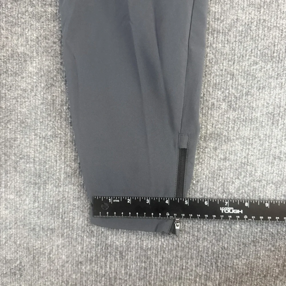 PRIMO Jogger Pants Men 33 Short Gray Stretch Slim Dress Golf Performance Preppy